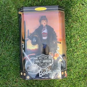 Antique Biker barbie